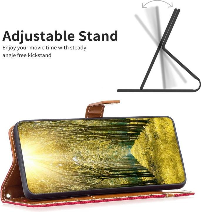 Produktbild König Design Hülle Handy Schutz für Apple iPhone 15 Pro Max Case Cover Wallet Klapp Tasche (Apple iPhone 15 Pro Max)