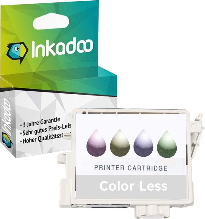 Immagine prodotto Inkadoo Cartucce d'inchiostro compatibili con Epson C13T05404010 / T0540 Ink Cartridge, incolore Nessuno