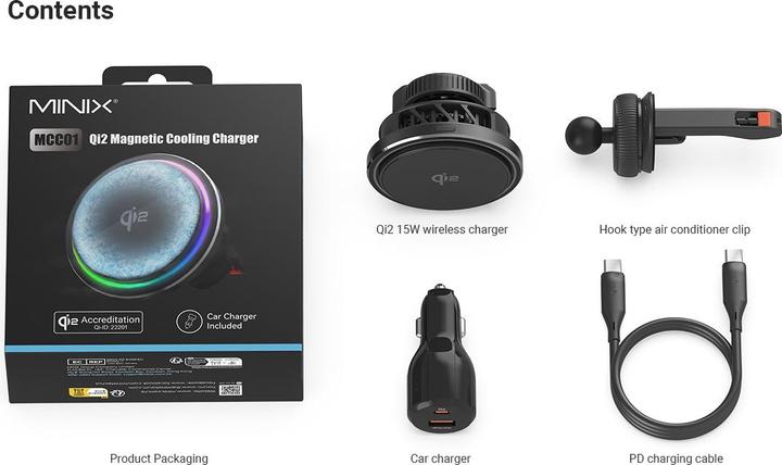 Produktbild Minix MCC01 Cooling charger
