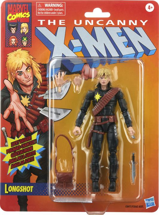 Actual product image Hasbro The Uncanny X-Men Marvel Legends Action Figure Longshot