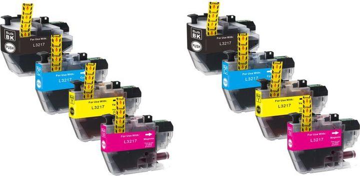 Actual product image Hermex Compatible Ink Cartridge for Brother MFC-J6530DW (M, C, Y, FC)