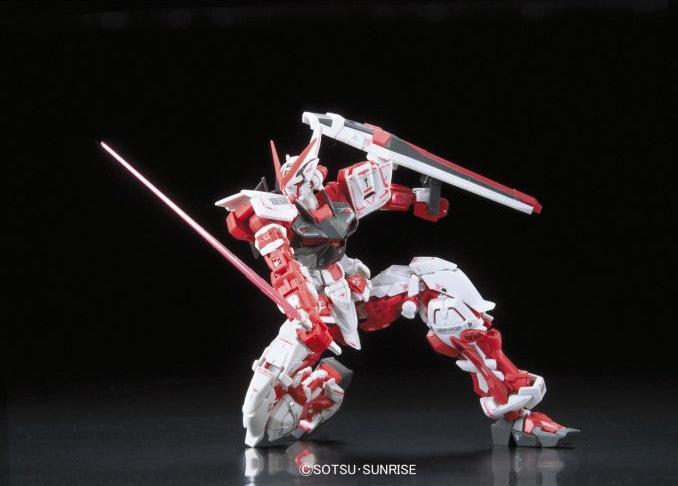 Actual product image Bandai Gundam Astray Red