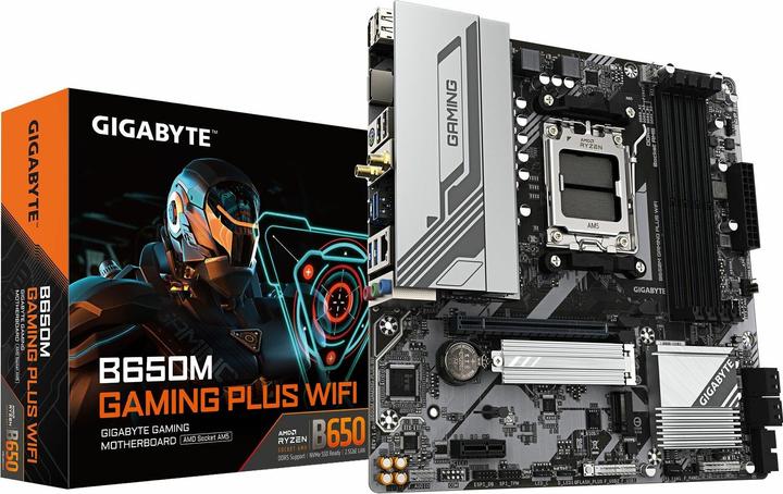 Immagine prodotto Gigabyte B650M Gaming Plus WIFI (AM5, AMD B650, mATX)
