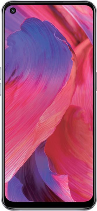 Actual product image OPPO A74 5G (128 GB, Silver, 6.50", Dual SIM, 5G)