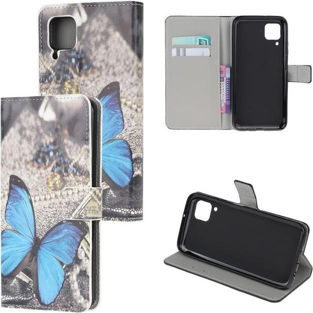 Thumbnail - MU Style Leder Bookcover Image Series (Huawei P40 Lite), Smartphone Hülle, Mehrfarbig