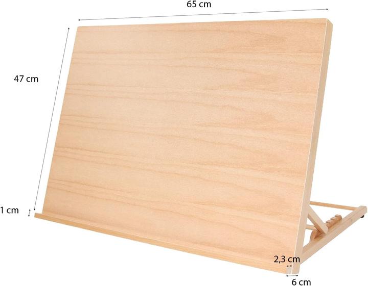 Image du produit Paintersisters Höhenverstellbare Tischstaffelei & Workstation A2