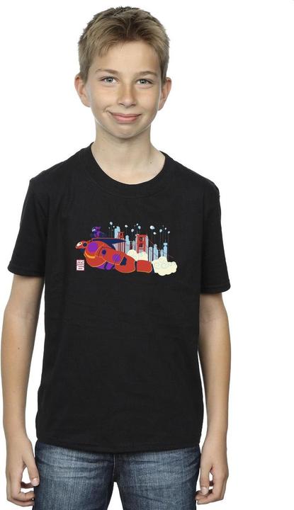 Image du produit Disney - T-shirt BIG HERO BAYMAX HIRO BRIDGE - Garçon (116)
