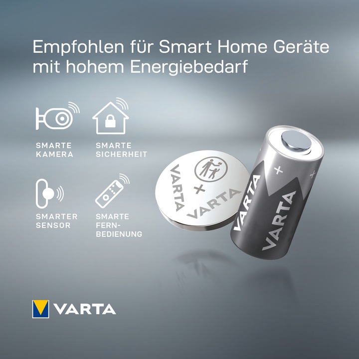 Produktbild Varta Batterie Knopfzelle CR2450 3V 570mAh Lithium 4St. (4 Stk., CR2450, 570 mAh)
