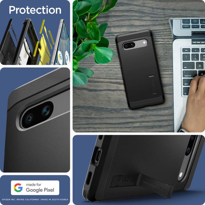 Immagine prodotto Spigen Tough Armor Google Pixel 7A nero ACS05819 (Google Pixel 7a)