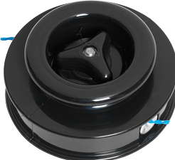 Actual product image Makita Tête à 2 fils Tap & Go M10 x 1.25 LH (Trimmer line + line spool)