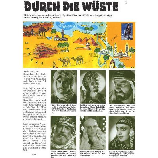 Thumbnail - Durch die Wüste - Filmbildgeschichte, Sachbücher von Alfred Herold
