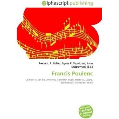 Francis Poulenc, Fachbücher