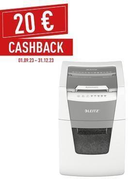 Actual product image Leitz Shredder IQ Autofeed Small Office 100 particle cut 34 l (Particle cut)