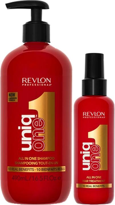 Produktbild Revlon uniq one Classic Shampoo + Treatment Set (Haarpflege set)