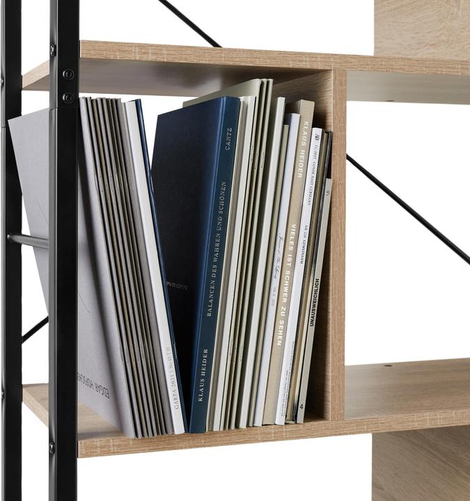 Actual product image tectake Shelf Charleston 75.5x30x155cm (75.50 x 75.50 x 155 cm)