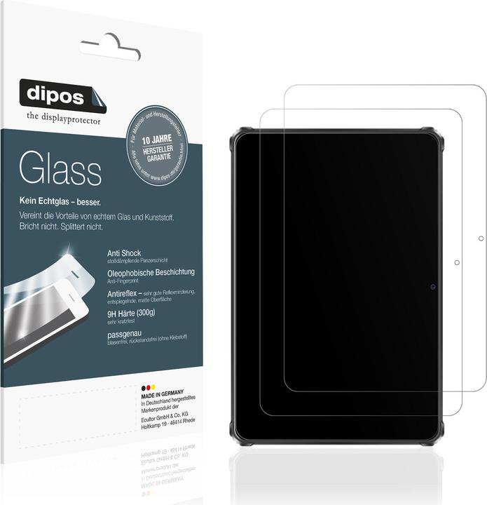 Actual product image Dipos Anti-Shock Screen Protector Matte (Oukitel RT9)