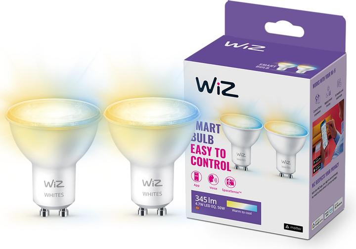 Image du produit WiZ Spot (GU10, 345 lm, 2 x)