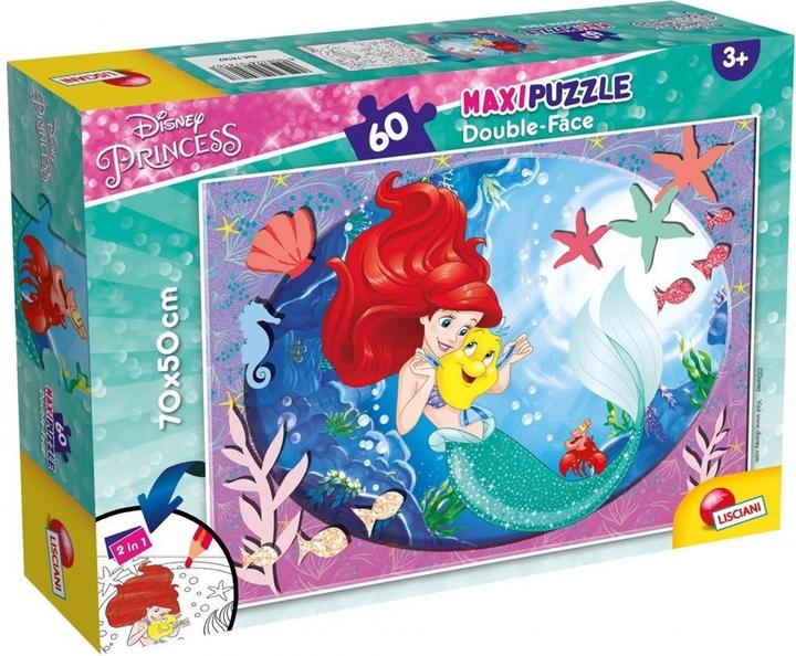 Immagine prodotto Lisciani Puzzle Df Supermaxi 60 Little Mermaid (60 pezzi)