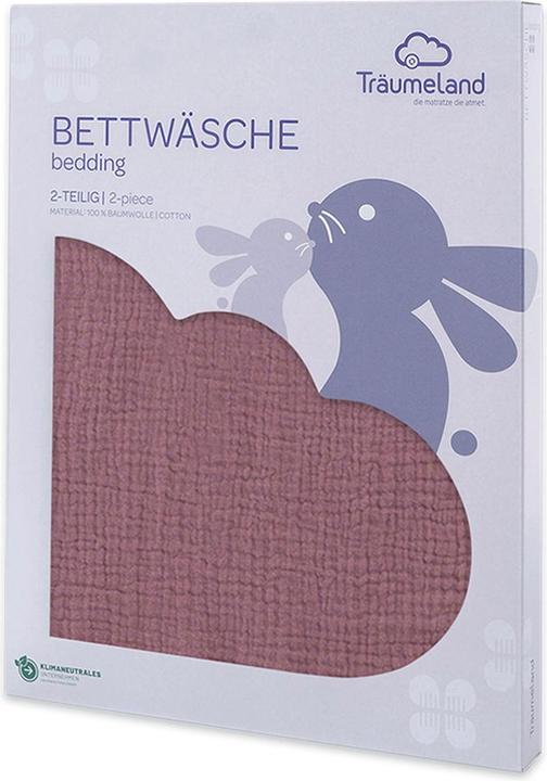 Produktbild Träumeland Kinderbettwäsche Baumwollmusselin