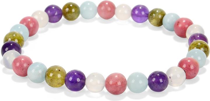 Immagine prodotto Leyda Haut & Gewebe Armband (17.50 cm, Pietra colorata)