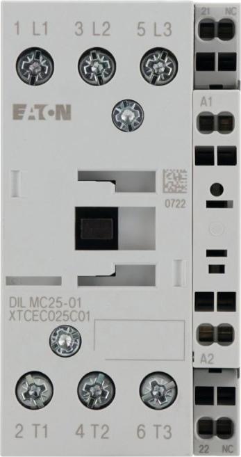 Produktbild Eaton Electric GmbH Leistungsschütz DILMC25-01 RDC24 11kW/400V DC