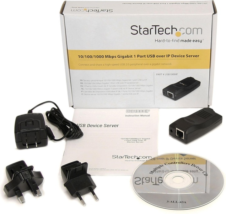 Produktbild StarTech 1 Port USB über IP GeräteServer