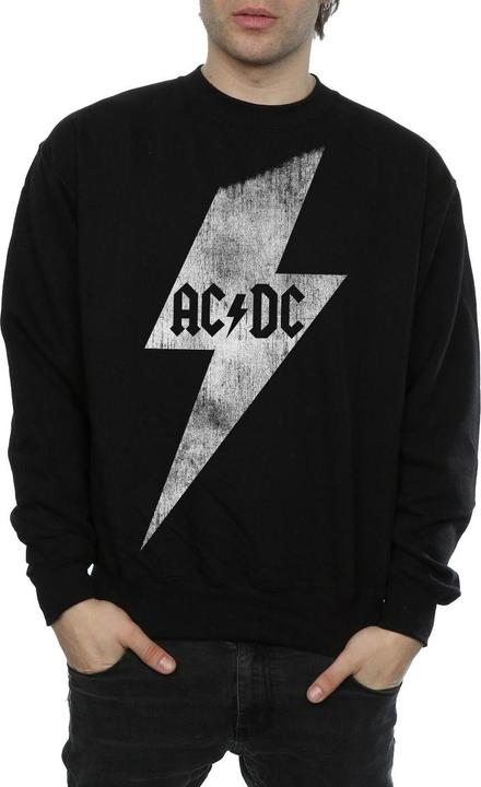 Actual product image AC/DC Mens Lightning Bolt Cotton Sweatshirt (3XL)