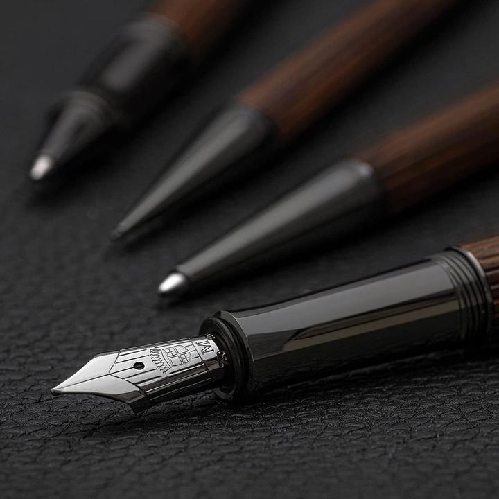 Image du produit Graf von Faber Castell Stylo Plume Classic Macassar (Brun foncé, Noir, 1x)