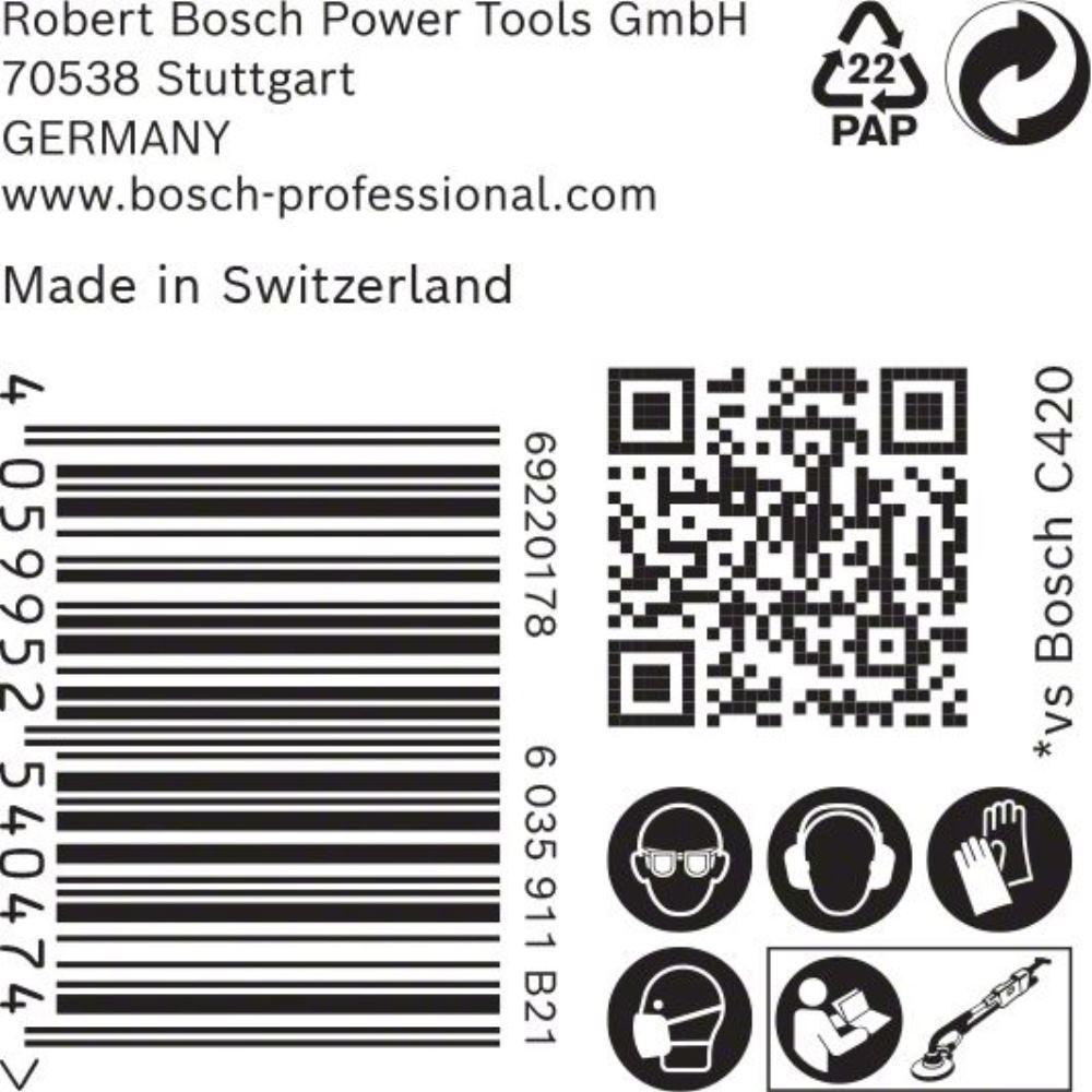 Thumbnail - Bosch Professional Zubehör, Schleifmittel, EXPERT M480 Schleifnetz für Trockenbauschleifer, 225 mm, G 120, 25-tlg. (120)