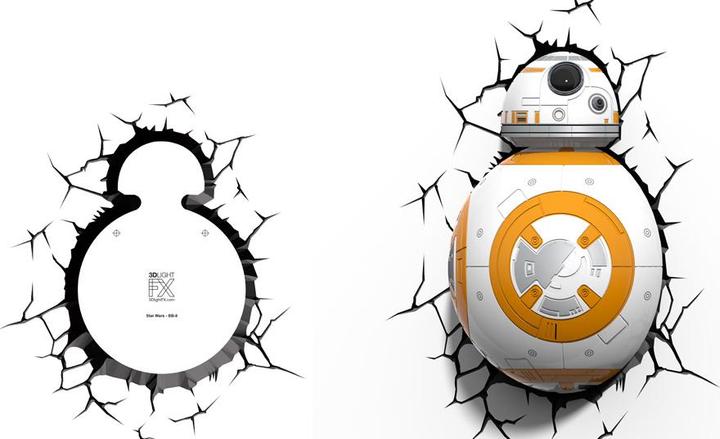 Produktbild 3DLightFX Star Wars: 3D Deco Light BB-8