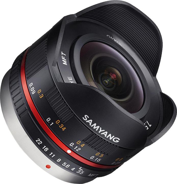 Image du produit Samyang 7.5mm f/3.5-22 MFT (Micro Four Thirds, APS-C / DX)