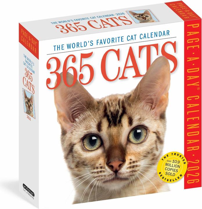 365 Cats Page-A-Day® Calendar 2026