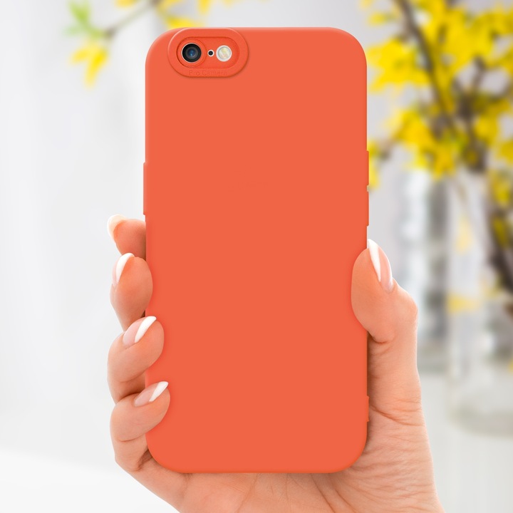 Productafbeelding Cadorabo Hoesje voor Apple iPhone 6 PLUS / 6S PLUS in TPU Fluid LM162 Style (Apple iPhone 6 Plus)