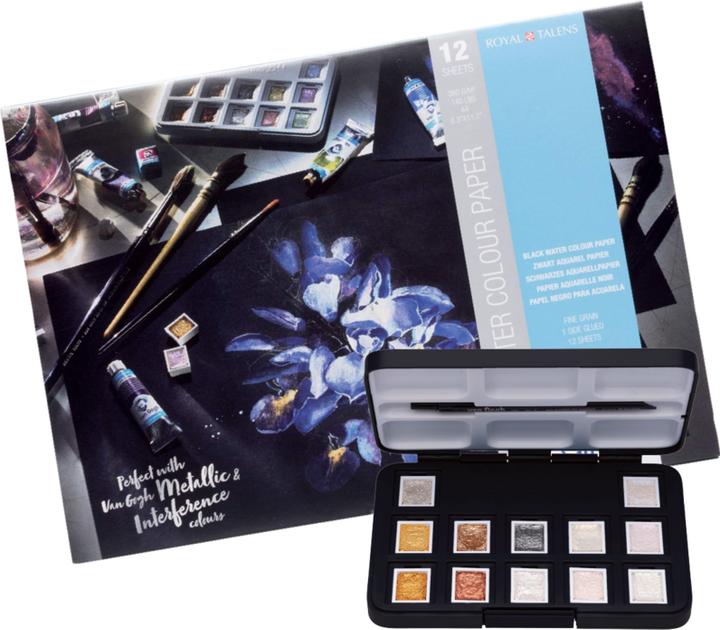 Immagine prodotto Van Gogh Acquerello Pocket Box Metallic Set
