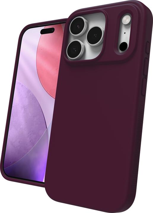 Actual product image Zagg Case für Apple iPhone 17 Pro Manhattan Snap black cherry (Apple iPhone 17 Pro)