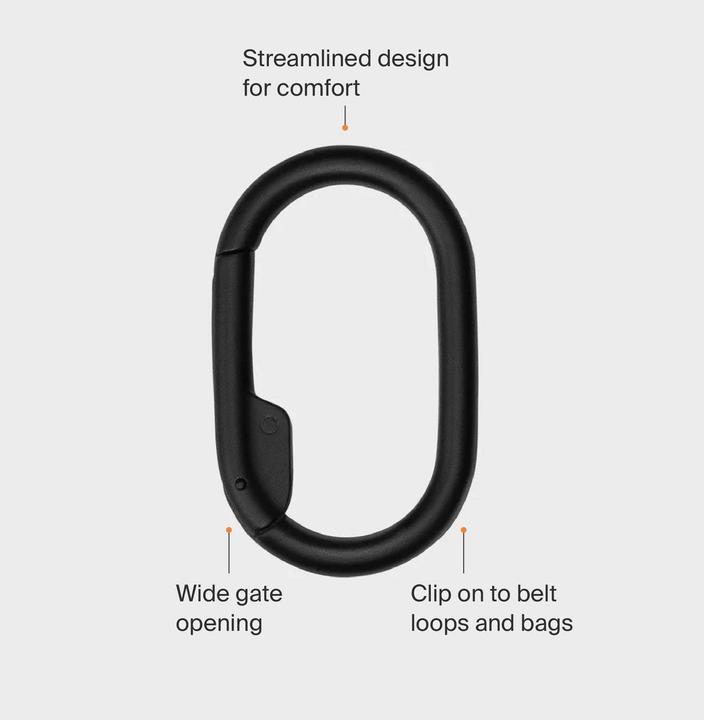 Actual product image Orbitkey Clip v2 Add-On Ring, black