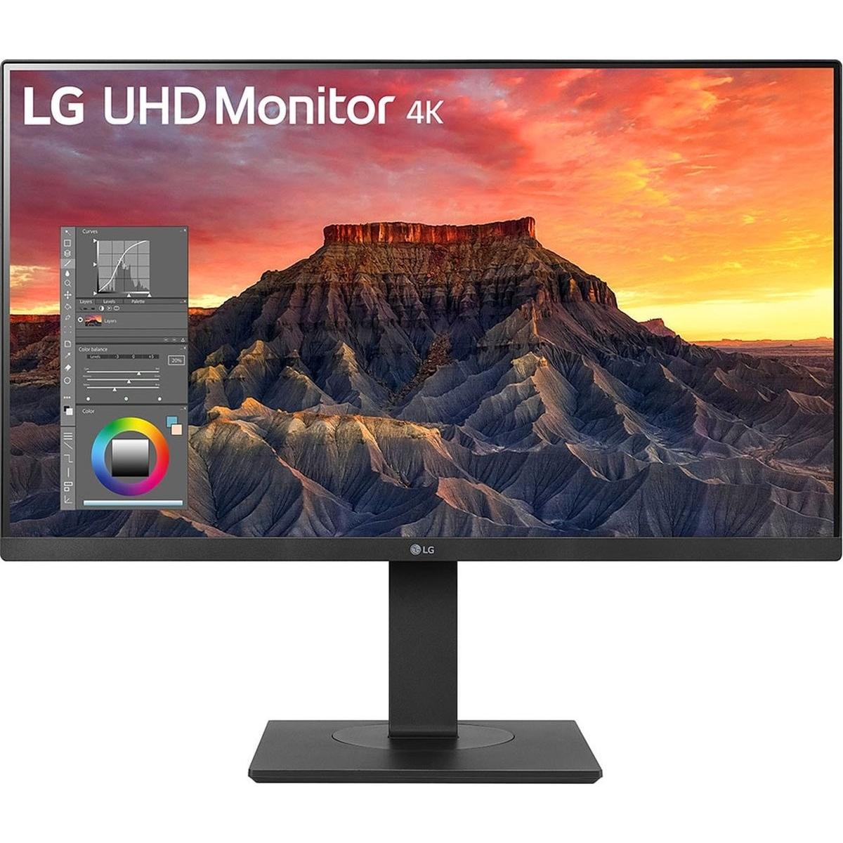 LG 27BQ65UB-B (3840 x 2160 Pixel, 27"), Monitor, Schwarz