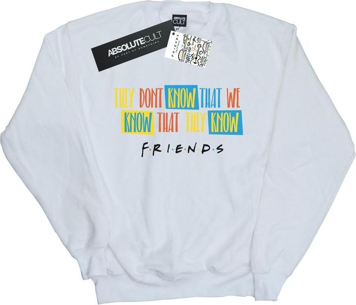Immagine prodotto Friends They Don't Know Script Felpa Donna (XL)