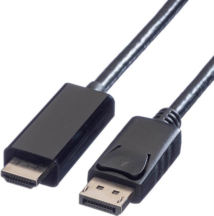 Produktbild Value DisplayPort — HDMI (Typ A) (1 m, DisplayPort, HDMI, 2.0)