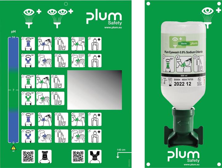 Plum Wandhalterung Augenspülung (Erste Hilfe Set Zubehör)