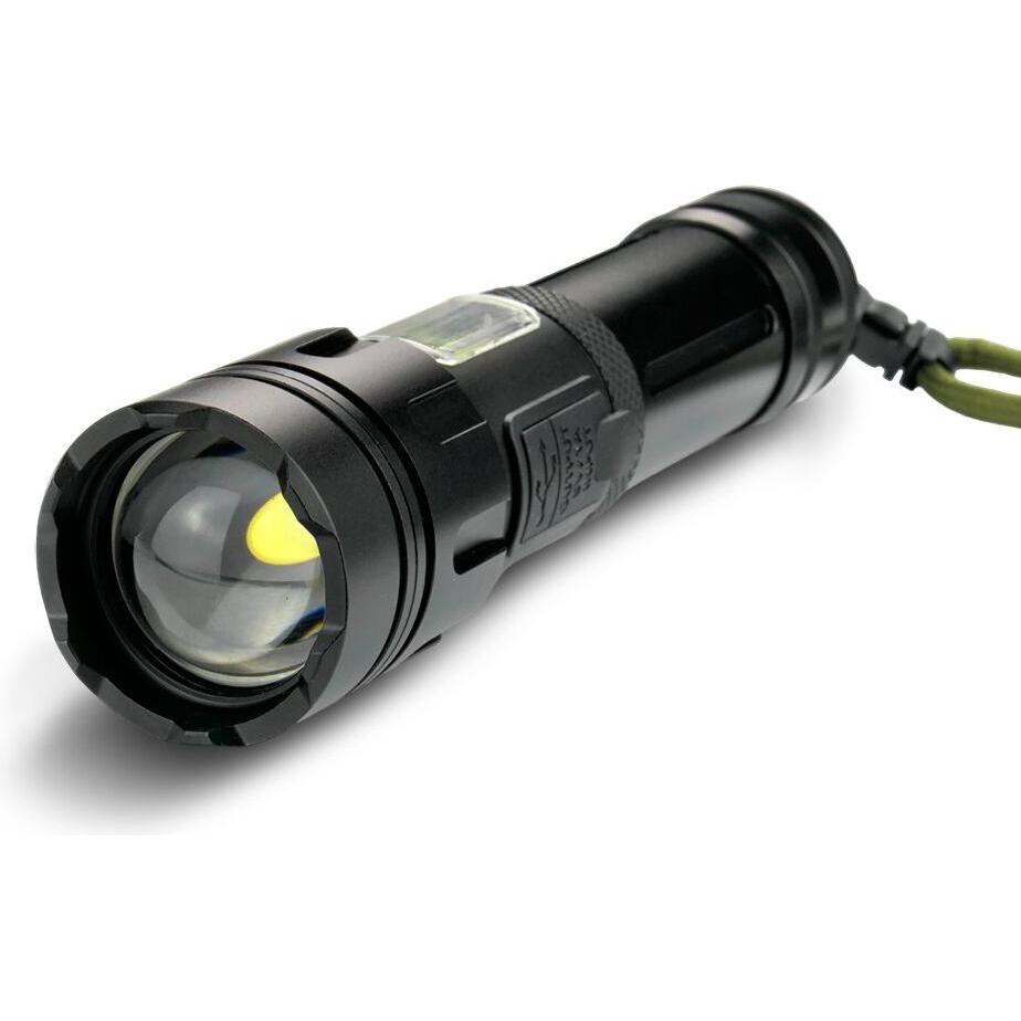 Tiross, Torcia, LATARKA LED 1300 lm Z FUNKCJĄ POWERBANKU TS1887 (12 cm)