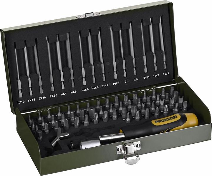 Actual product image Proxxon Super safety and special bit set (Hexagon socket TX M10, Hexagon socket TX M15, Hexagon socket TX M20, Hexagon socket TX M30, Cross Phillips PH M1, Cross Phillips PH M2, Hexagon socket TX M5, Hexagon socket TX M6, Hexagon socket TX M7, Hexagon socket TX M8, Hexagon socket TX M9, Hexagon socket TX M25, Hexagon socket TX M27)