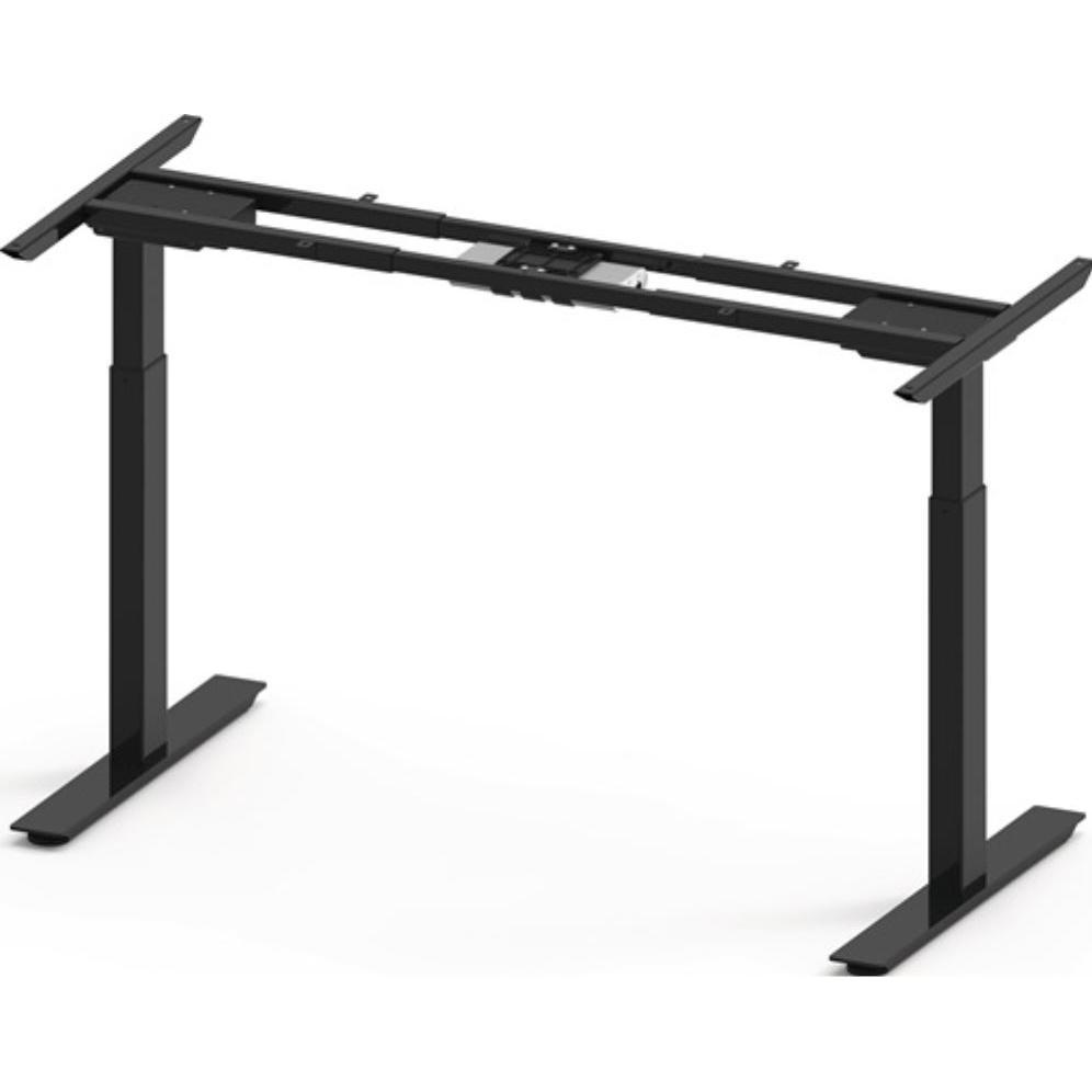 BMB, Tischbeine + Tischgestell, Steh-Sitz Tischgestell weiss RAL 9010 Höhe 695-1145 mm
