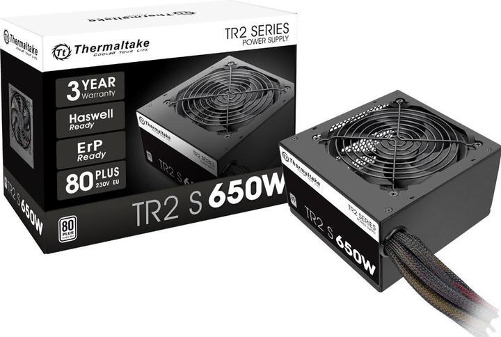 Actual product image Thermaltake Netzteil TR2 S 650W ATX 80+ Black retail (650 W)