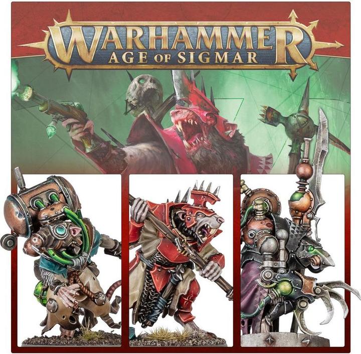 Immagine prodotto Games Workshop Warhammer AoS - Battleforce Noel 2025 Skaven : Malenuée Skryre (Materiale sintetico)