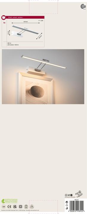 Produktbild Paulmann Bilderleuchte Beam Fifty (850 lm)