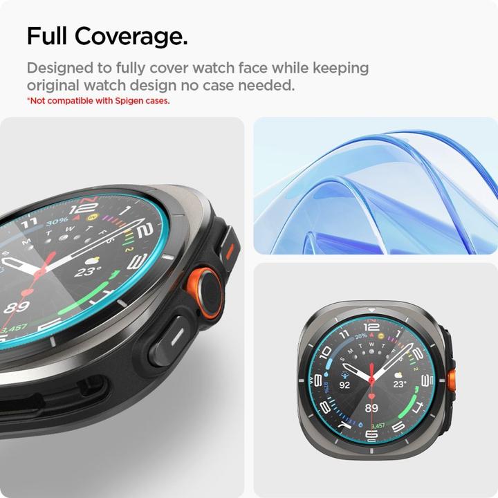 Actual product image Spigen Glas.TR EZ Fit