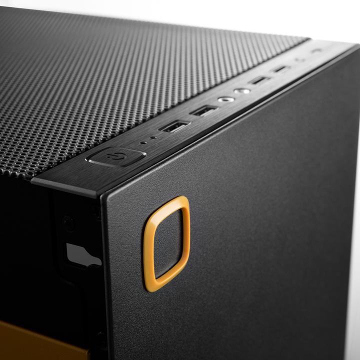 Actual product image Geometric Future Future M8 Lohan Mid tower Pc behuizing, verticaal luchtkanaalontwerp, Zwart, GEO-M8-LOB (E-ATX, mATX, Mini-ITX, ATX)