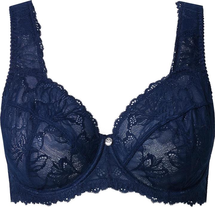 Produktbild Ulla Popken Bügel-BH, Spitze, breite Träger, Cup B - F (100 D)