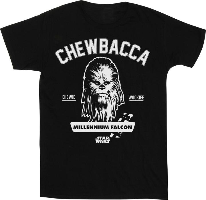 Immagine prodotto Star Wars Collegiate Maglietta Chewbacca Ragazze (140, 146)